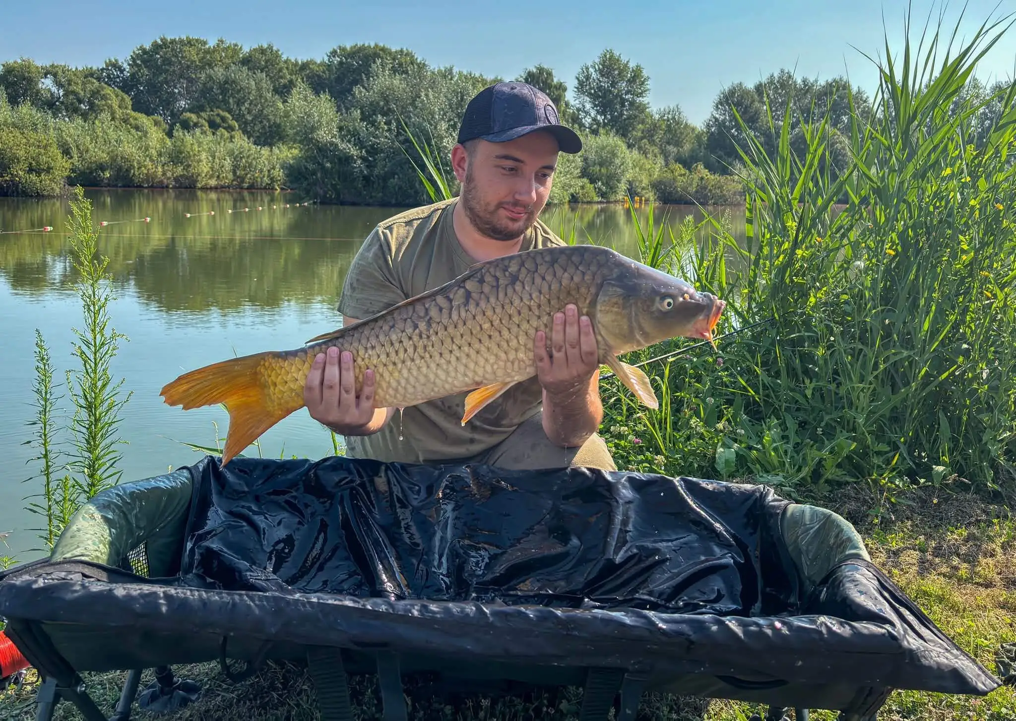 7 ponty 6 óra alatt – vásárlónk tesztelte a Fortuna Baits csalikat a Daru-réti horgásztavon